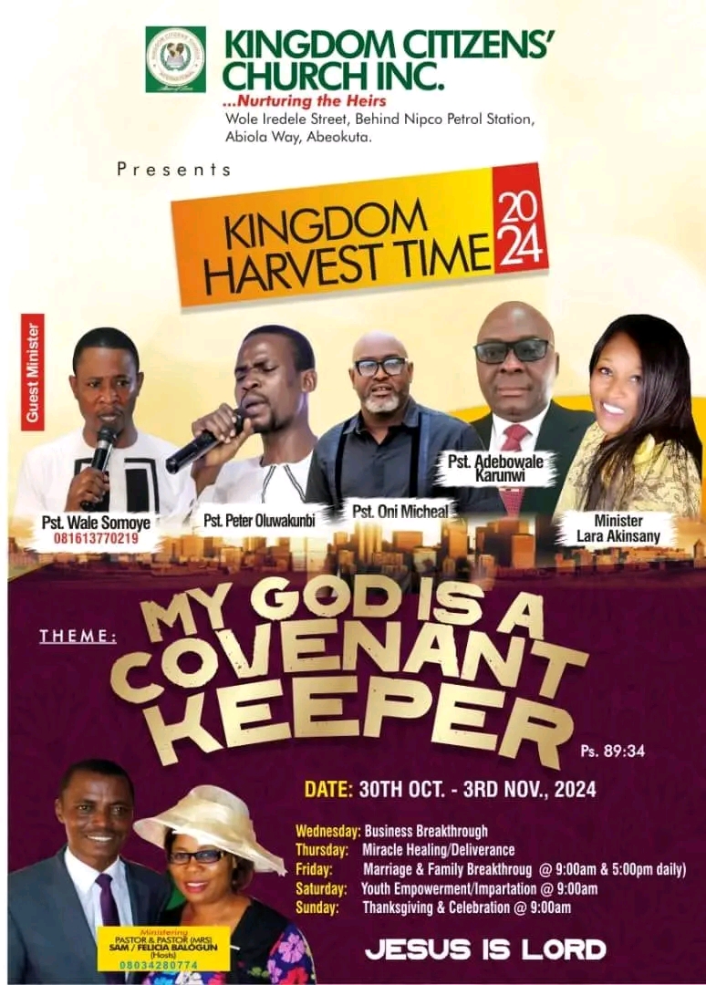 Wednesday Communion service 5 to 6:30