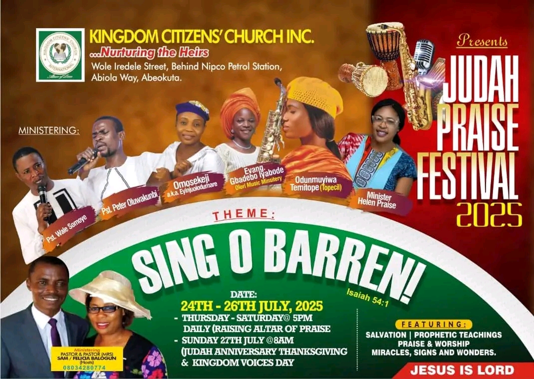 Judah praise festival July