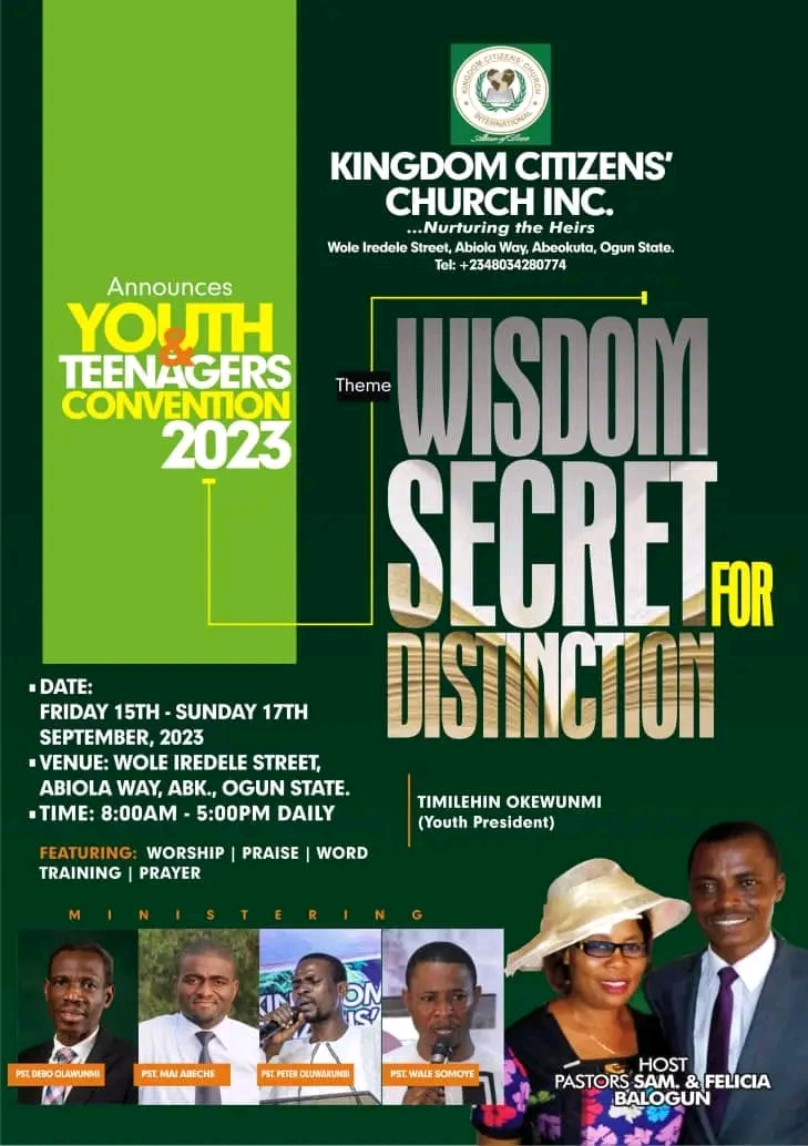Youth convention September